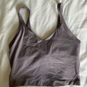 NEW Lululemon crop tank size 4!